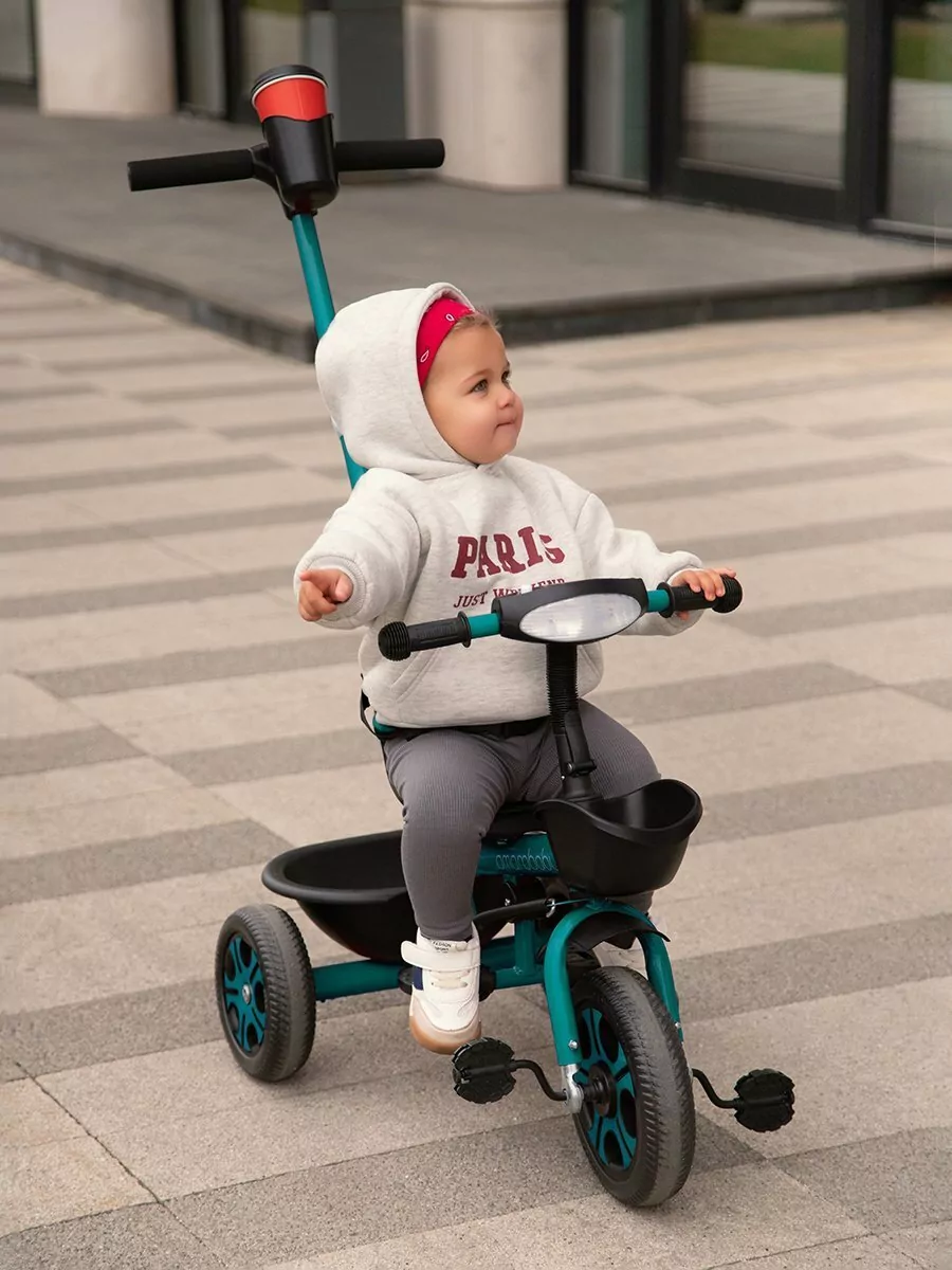 Велосипед детский трехколесный с ручкой Legend