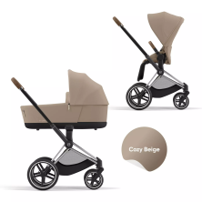 Cybex Priam IV Коляска 2 в 1, шасси IV Chrome Brown/Cozy Beige