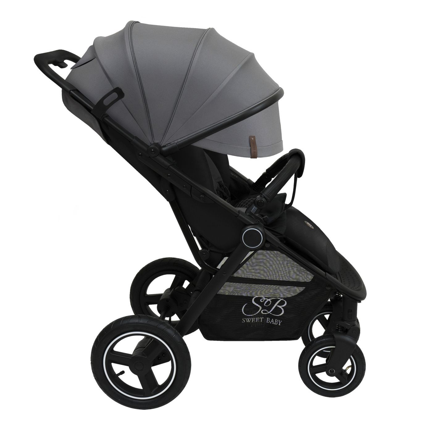 Прогулочная коляска Suburban Compatto Gray (Air)