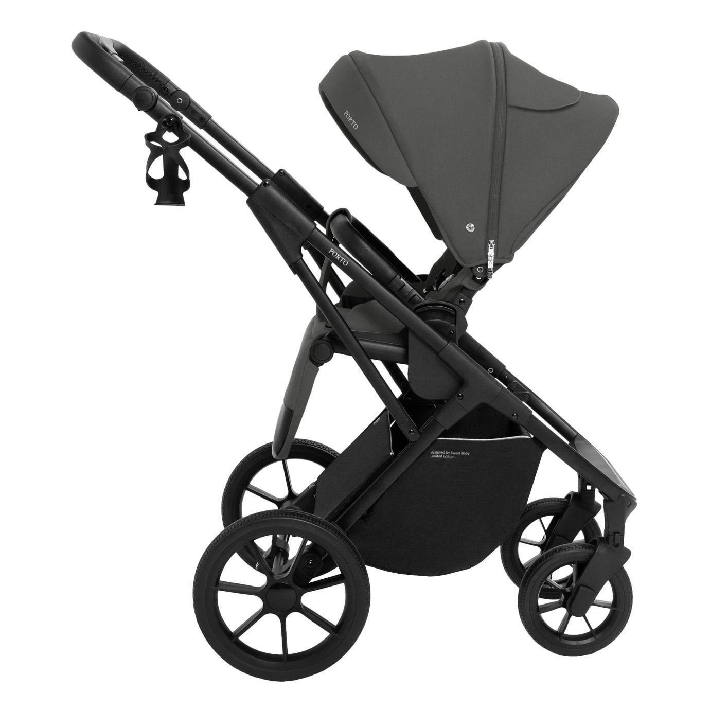Коляска Sweet Baby Porto Dark Grey