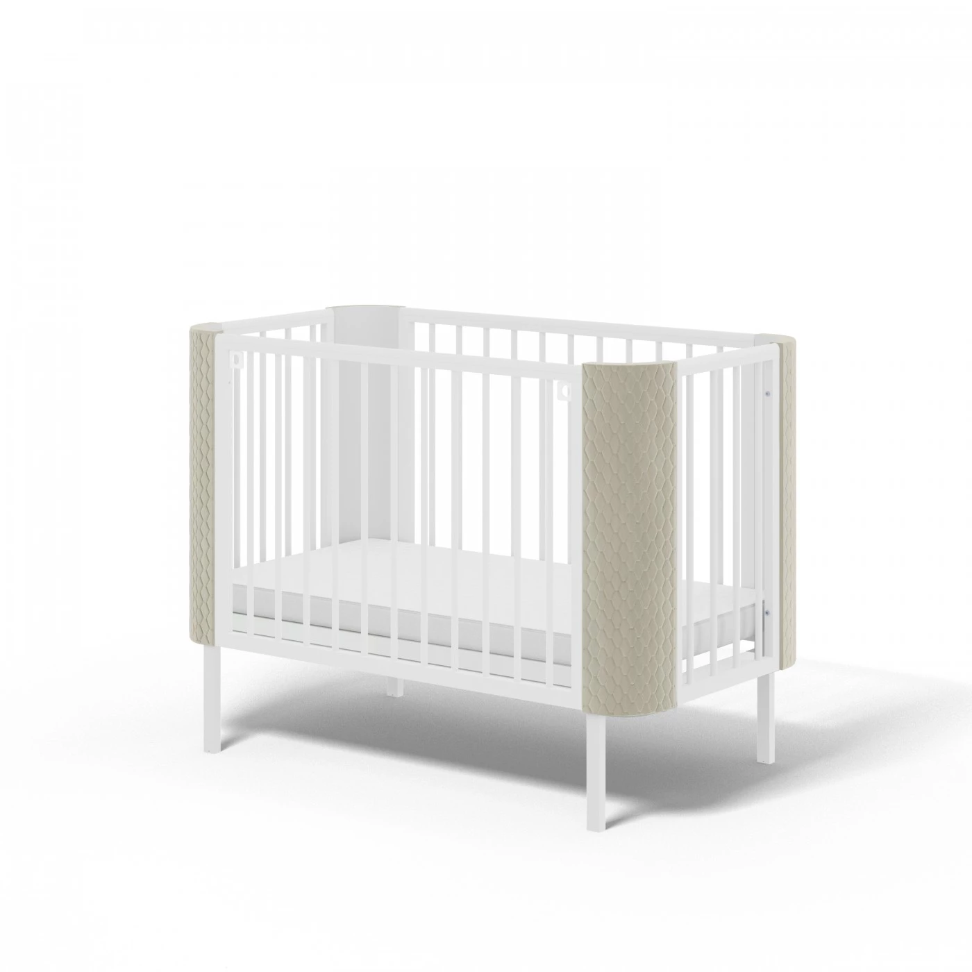 Кроватка Млада "Фаворит" велюр с маятником