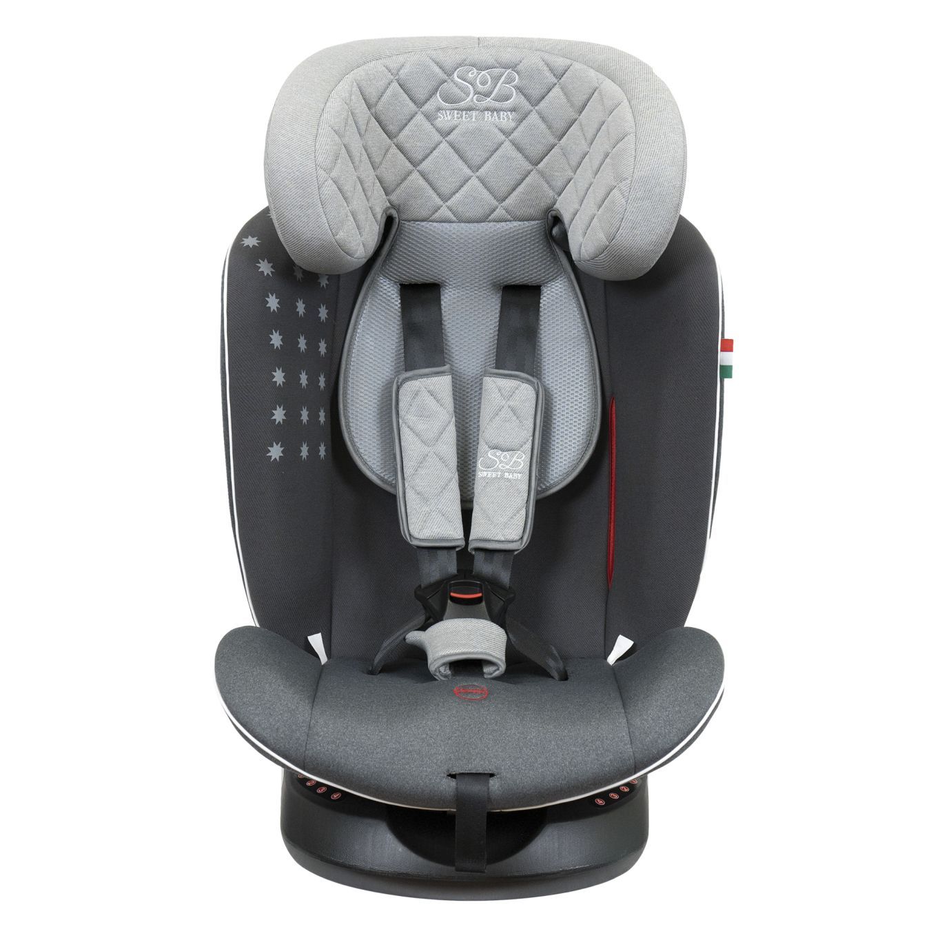 Автокресло группа (0-36) Crosstour 360 SPS Isofix Grey