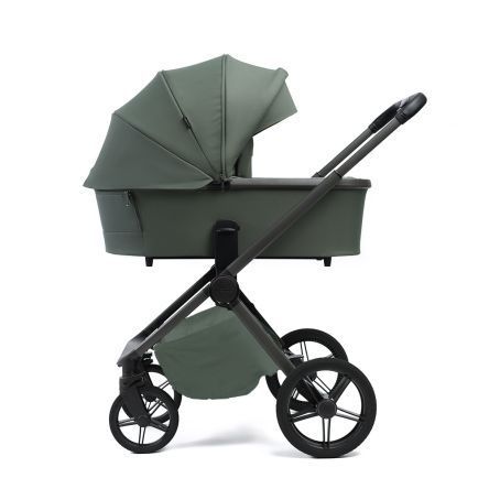 Коляска 2в1 Peppy Monaco Plus Oliva Green (рама серая)