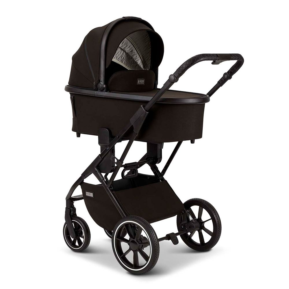 Коляска Moon Piu 2 в 1 Black 2024