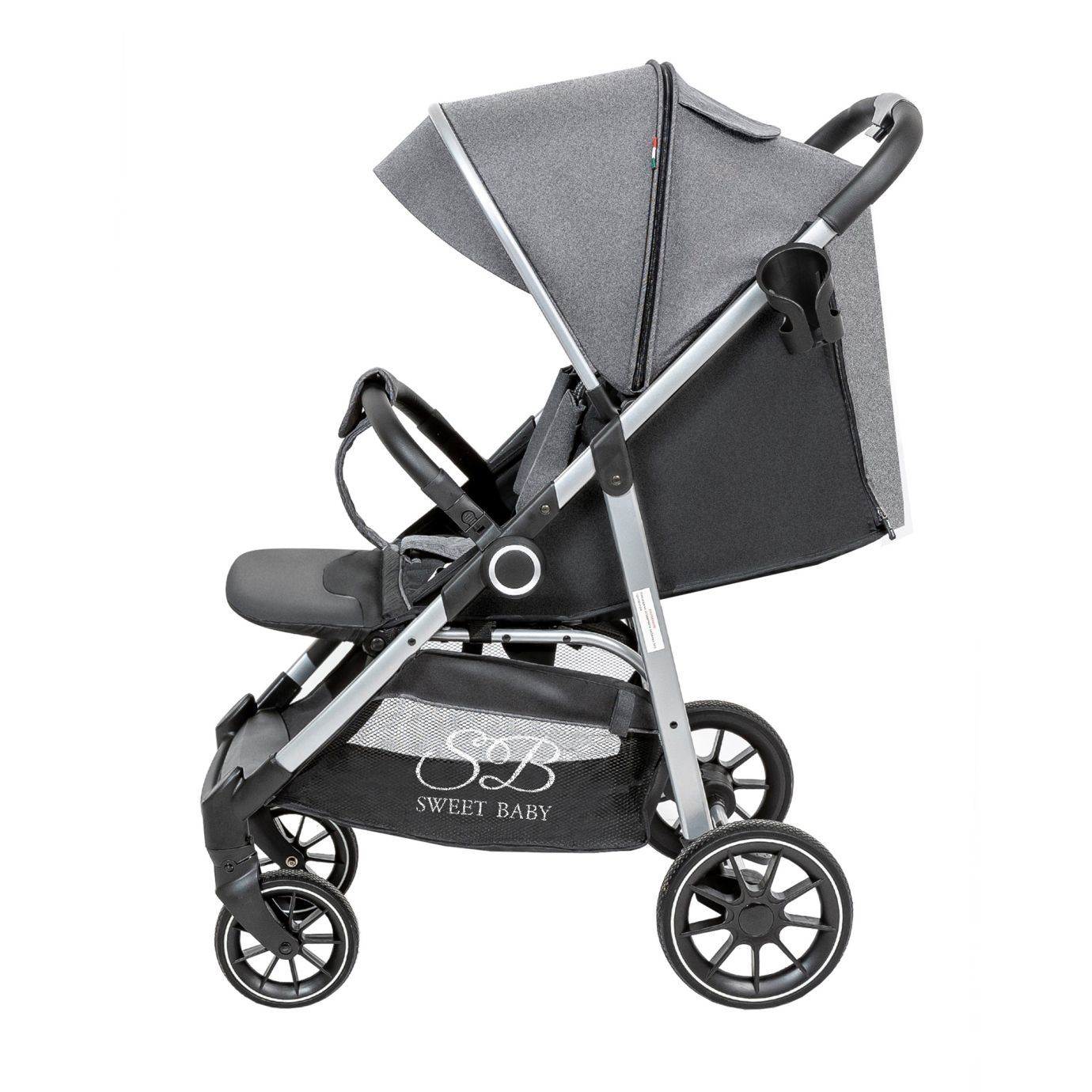 Прогулочная коляска Armonia Black/White