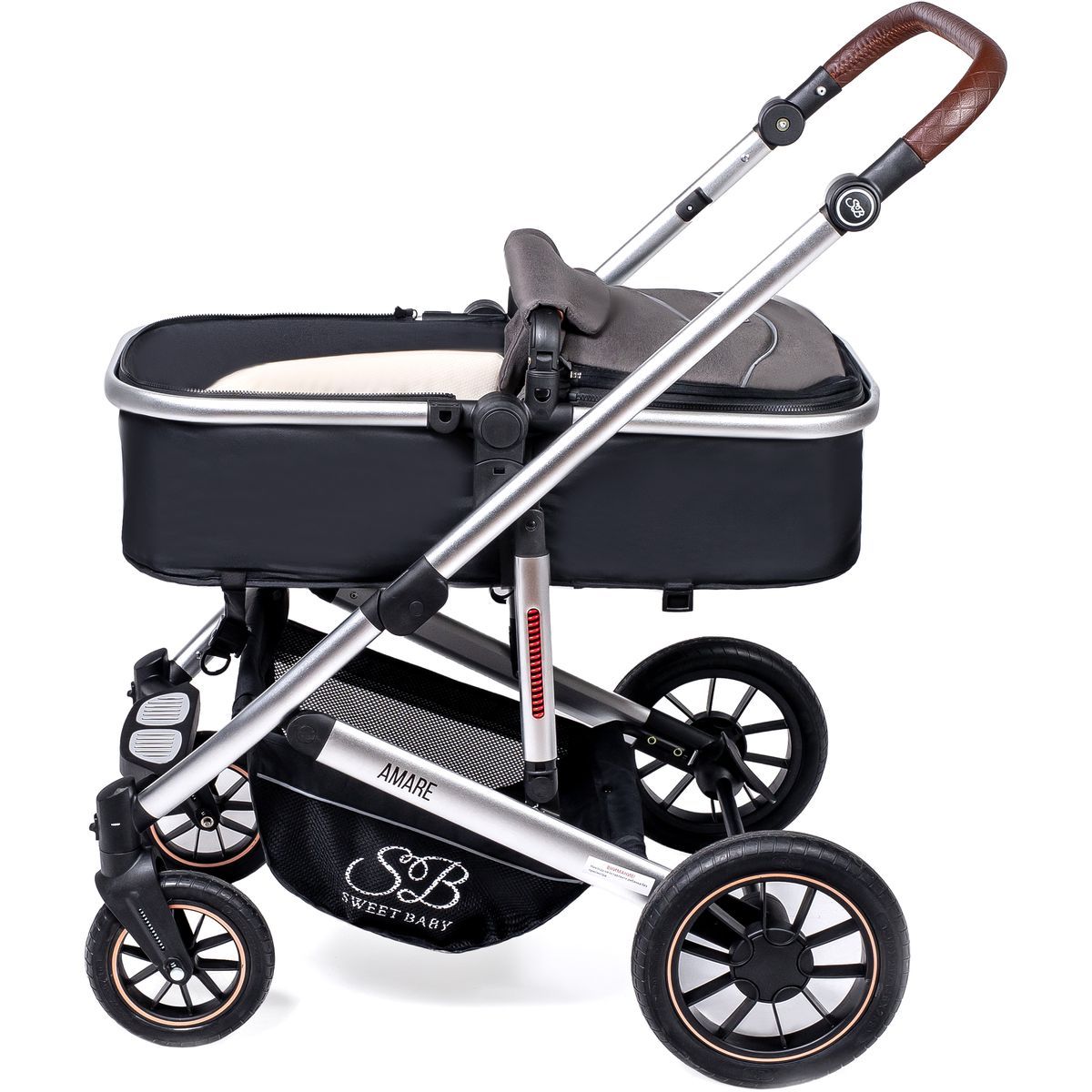 Коляска-трансформер Amare Brown