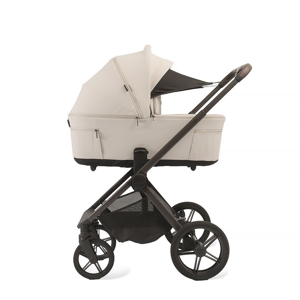 Коляска 2в1 Peppy Soho Taupe (рама серо-бежевый)