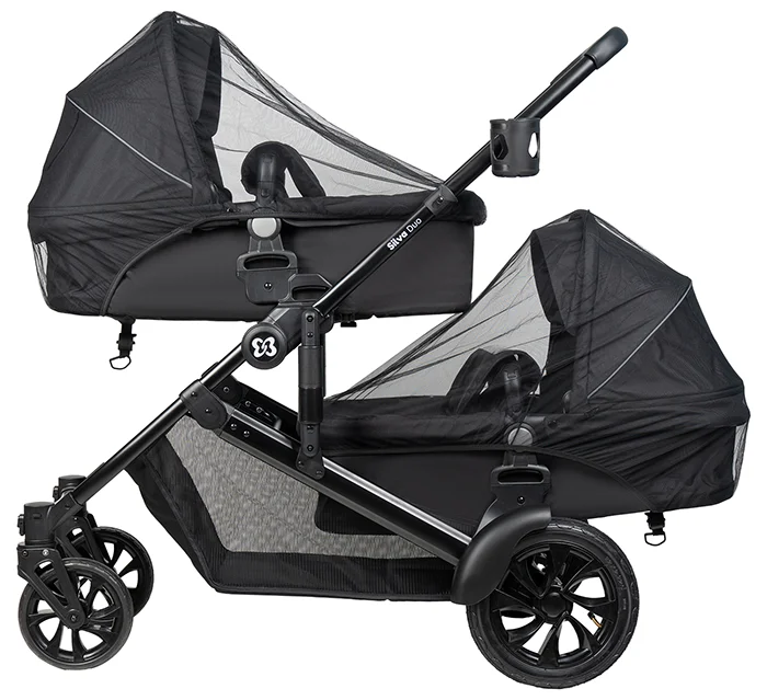 Коляска трансформер для двойни Silva Duo