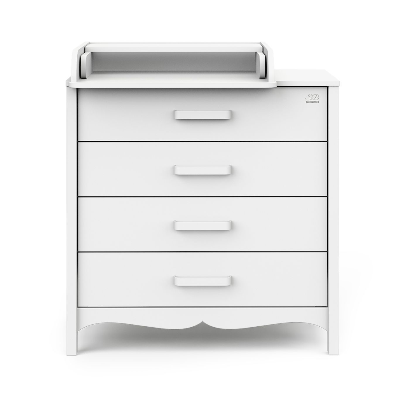 Пеленальный комод Maestro Белый/белый