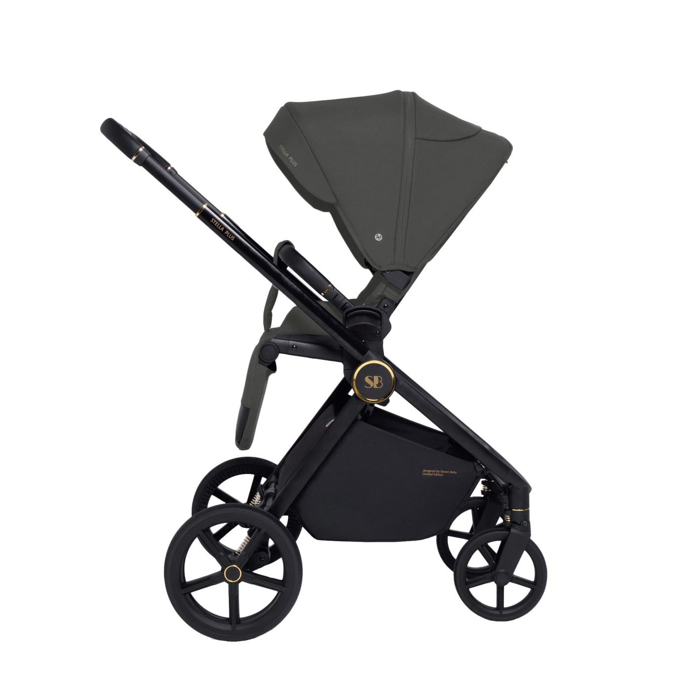 Коляска Sweet Baby Stella Plus Dark Grey