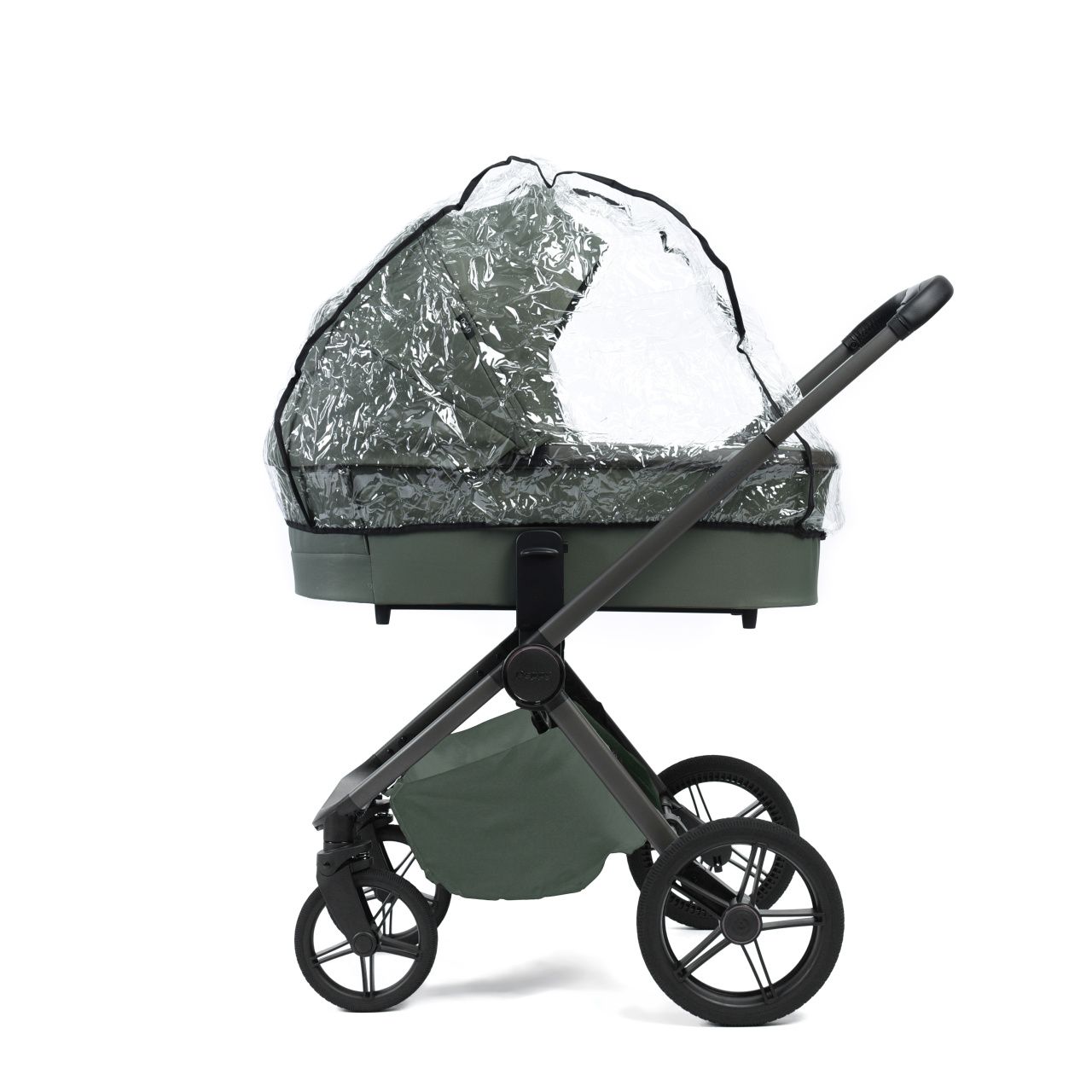 Коляска 2в1 Peppy Monaco Plus Oliva Green (рама серая)