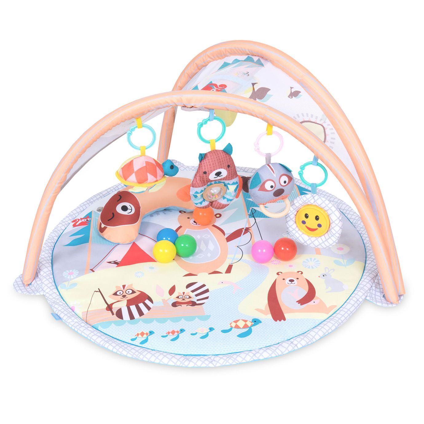 Развивающий коврик NUOVITA PICCOBINE GENIO G1,друзья