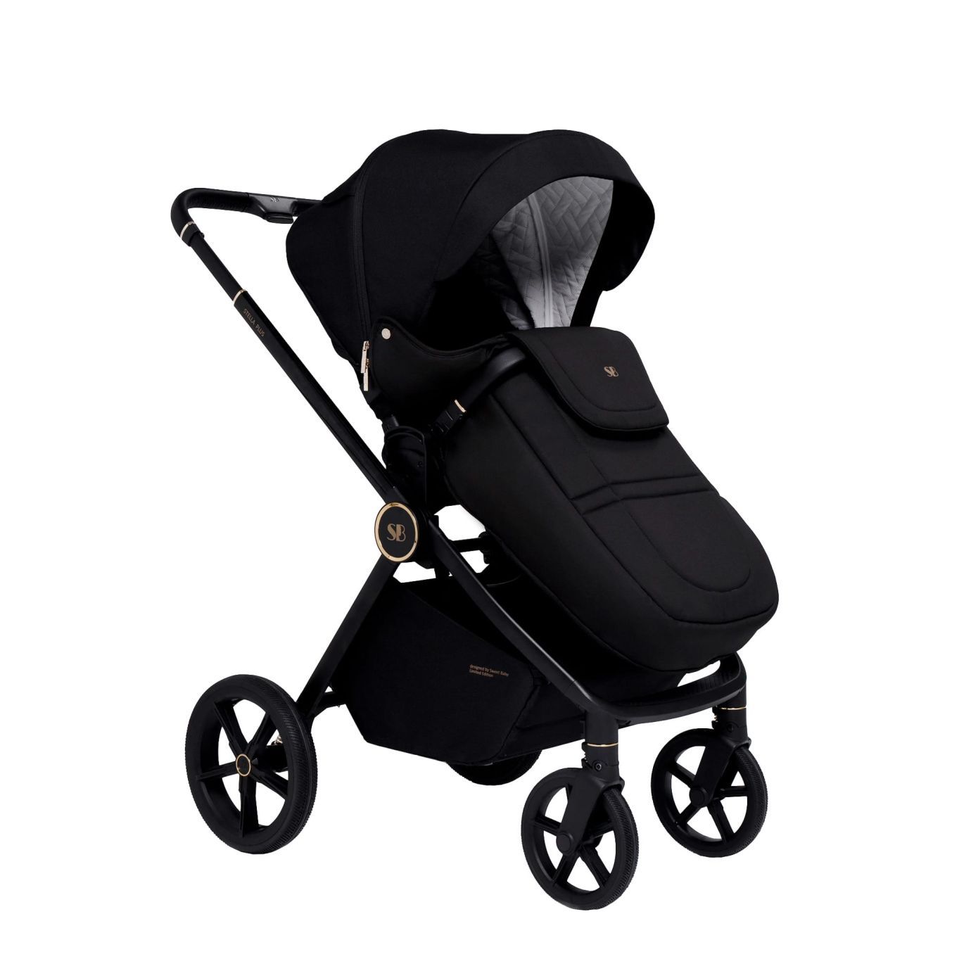 Коляска Sweet Baby Stella Plus Black