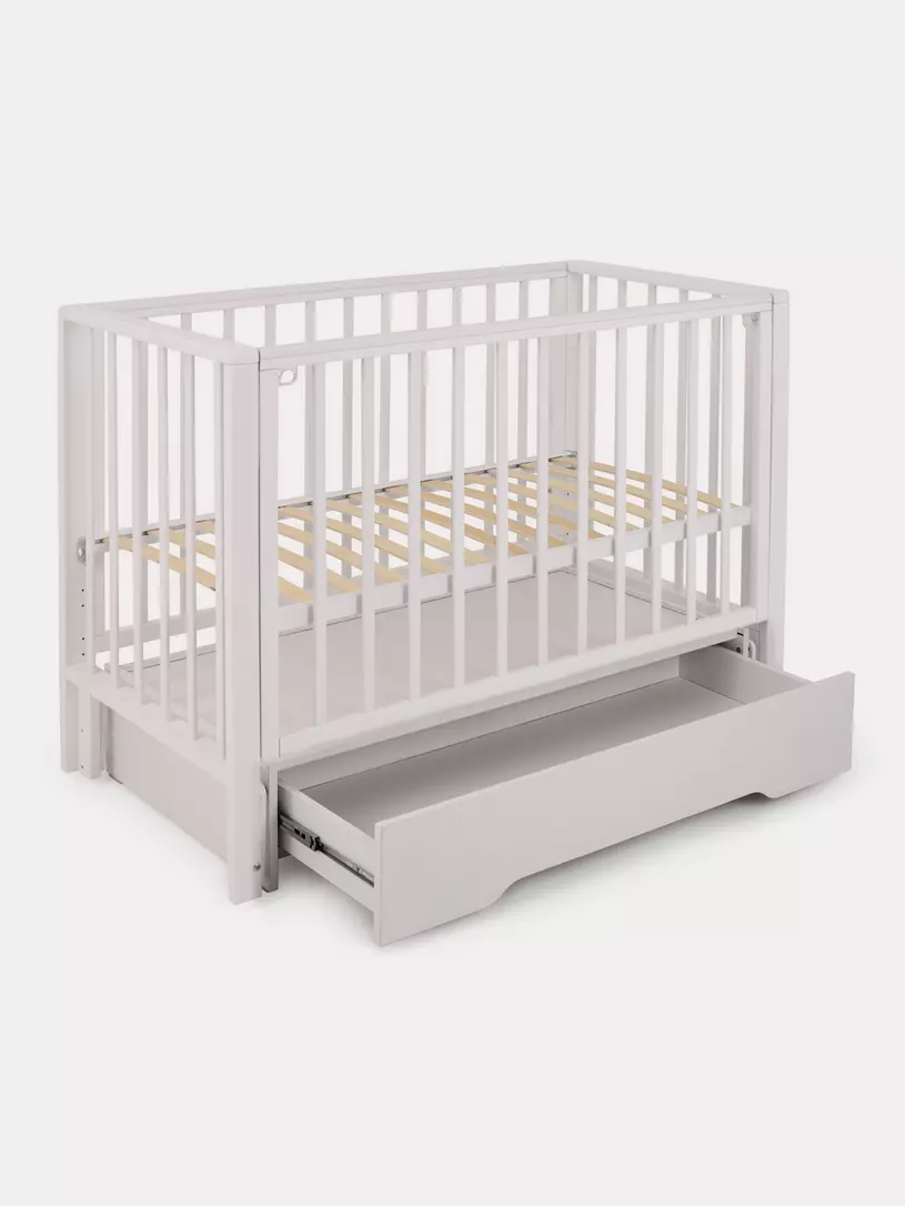 Кроватка Bergen plus универсальный маятник CRYSTAL BEIGE