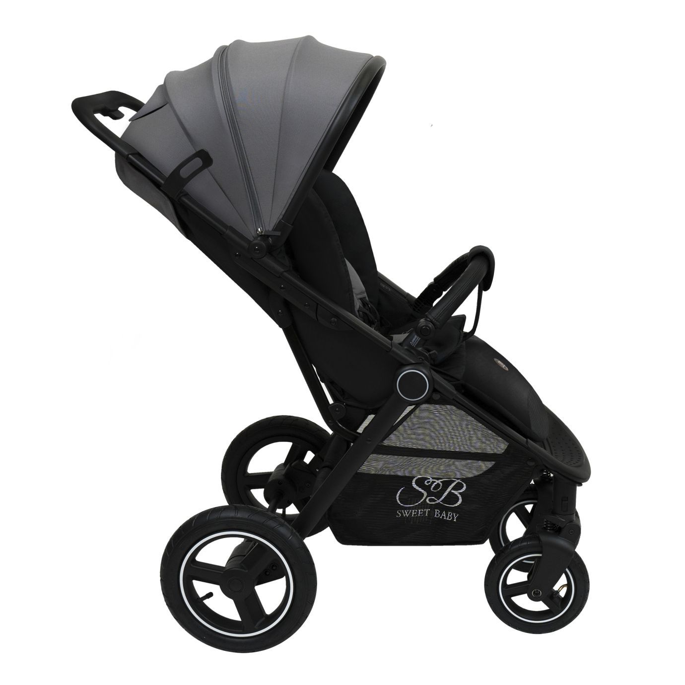 Прогулочная коляска Suburban Compatto Gray (Air)