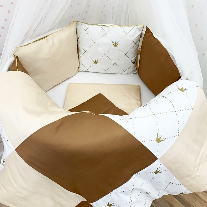 Комплект постельного белья «Корона» королевский