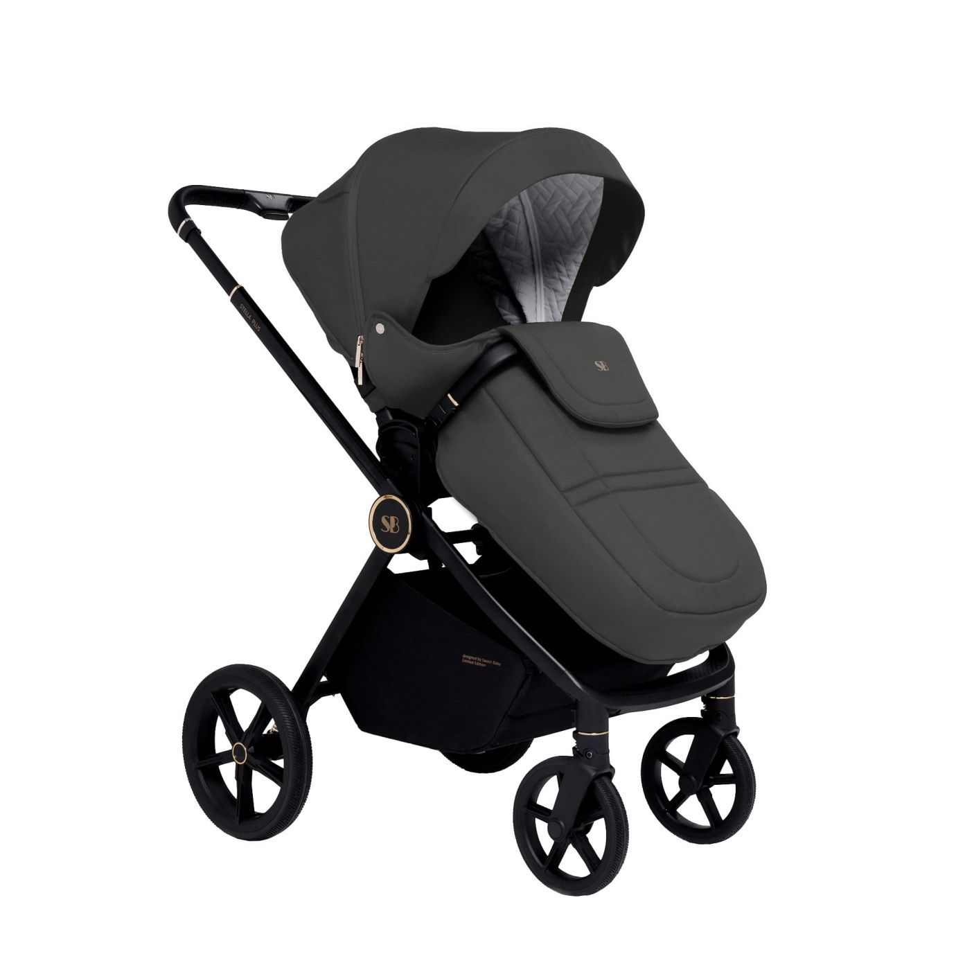 Коляска Sweet Baby Stella Plus Dark Grey