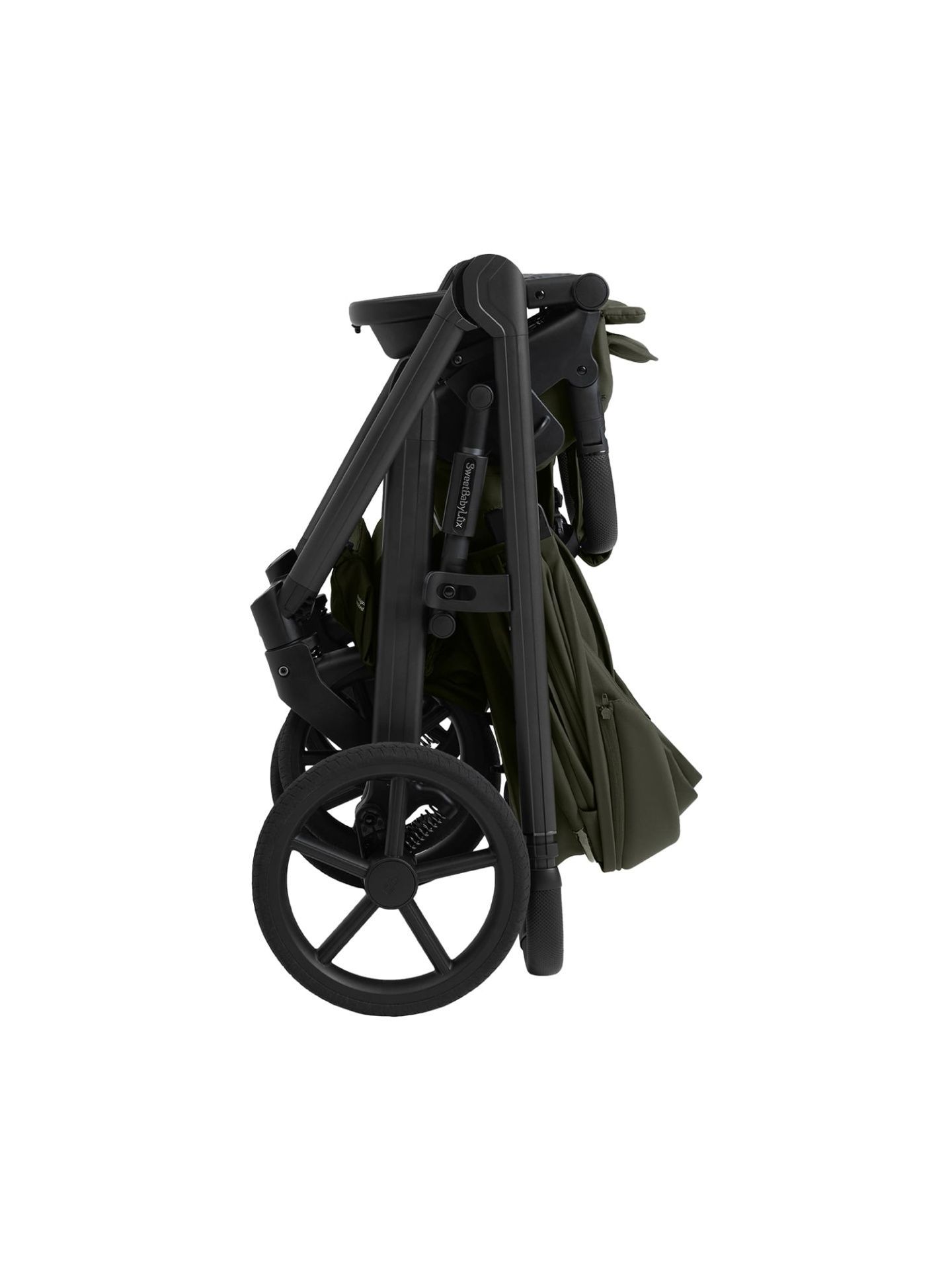 Коляска 2в1 SBL Dolce Dark Grey