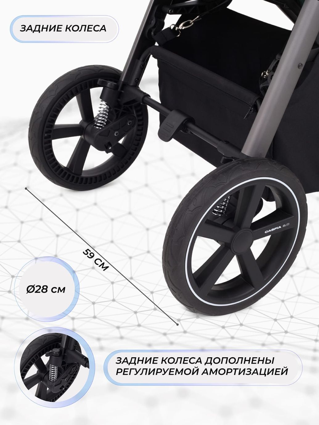 Коляска прогулочная Rant Caspia 2.0 2025