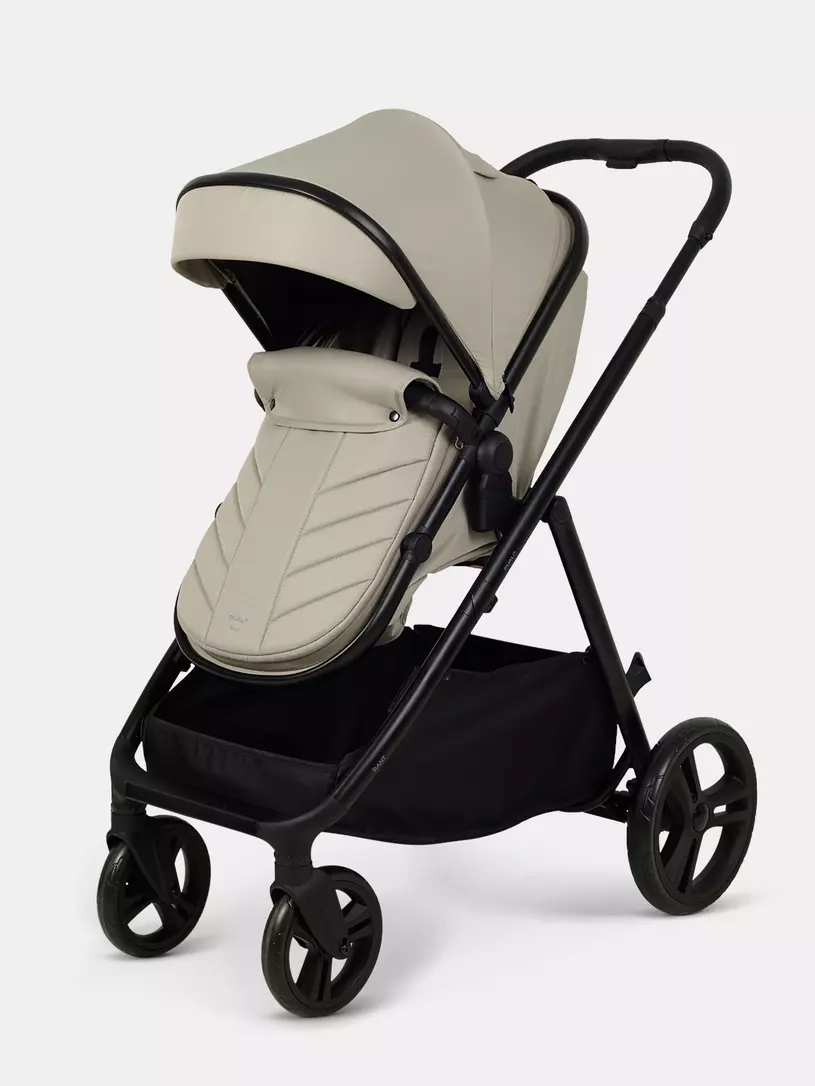 Коляска-трансформер для двойни и погодок Rant Dualo BEIGE