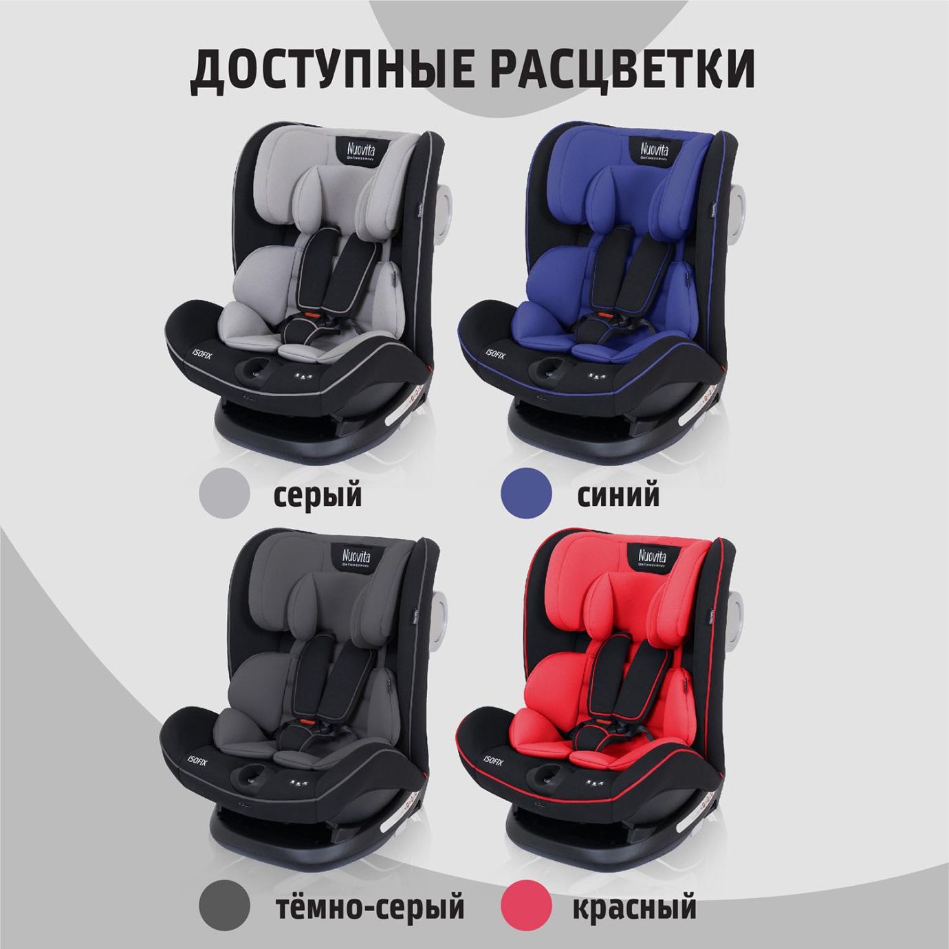Автокресло NUOVITA MACZIONE N123I-2