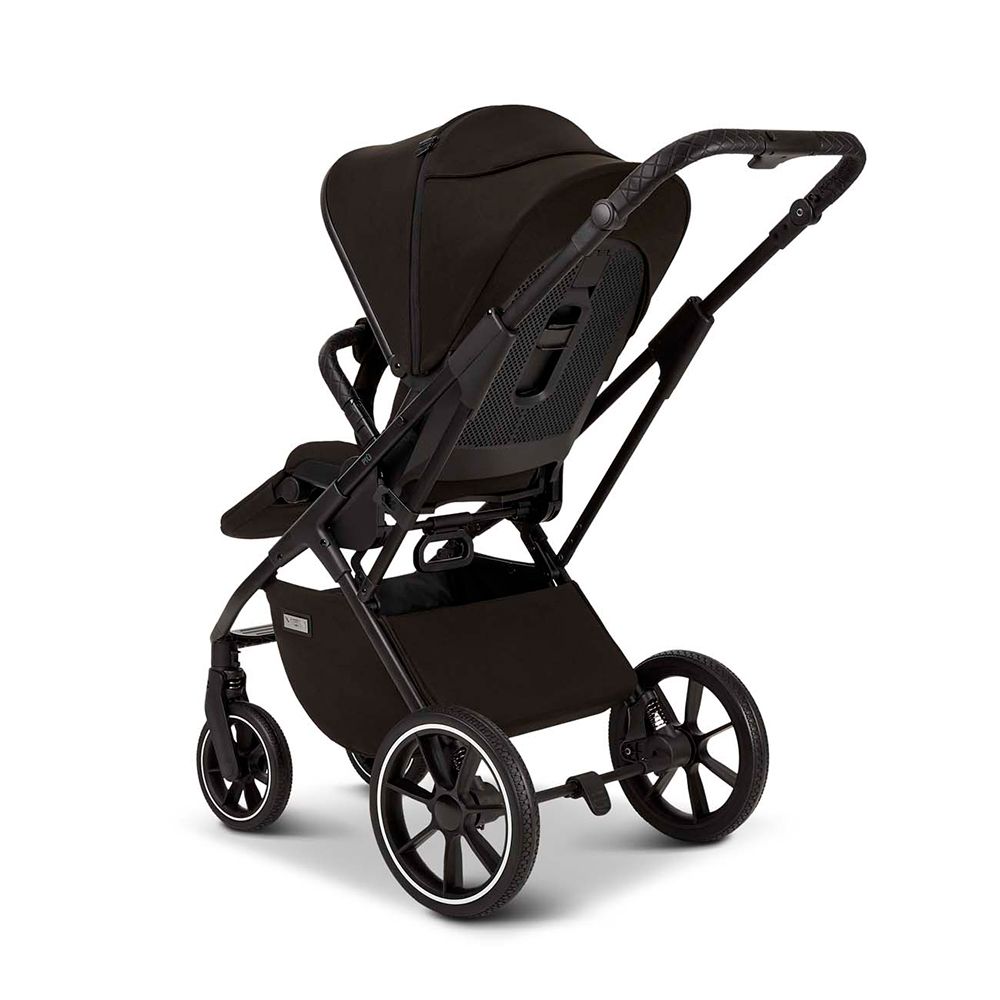 Коляска Moon Piu 2 в 1 Black 2024