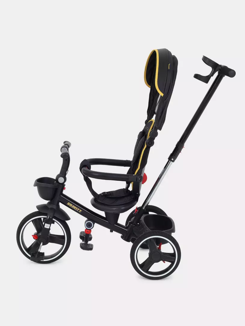 Детский трехколесный велосипед Rant Gravity graphite