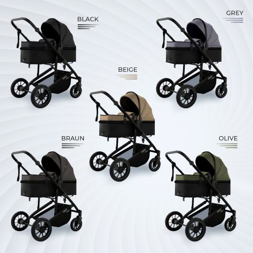 Коляска-трансформер Amare GL Olive