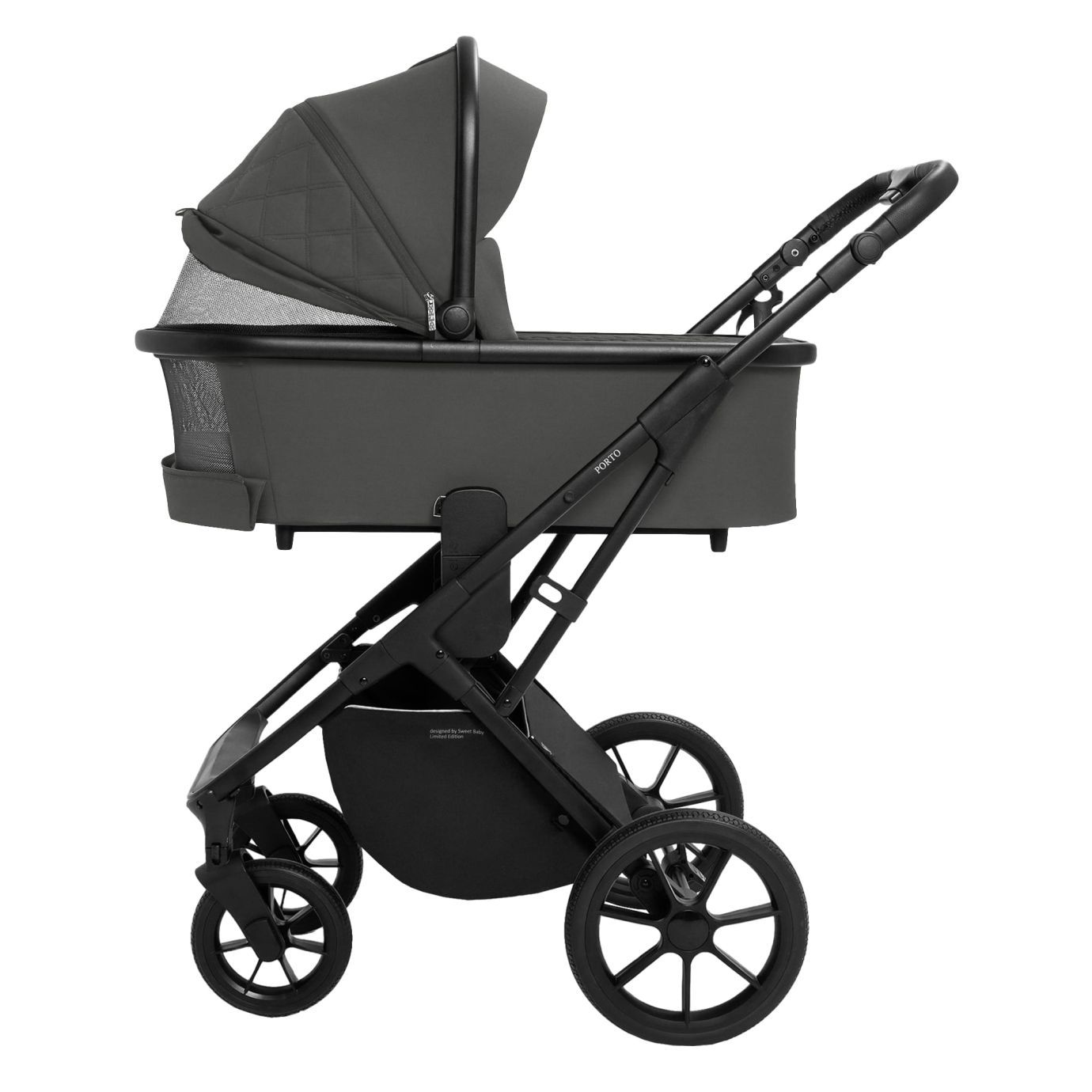 Коляска Sweet Baby Porto Dark Grey