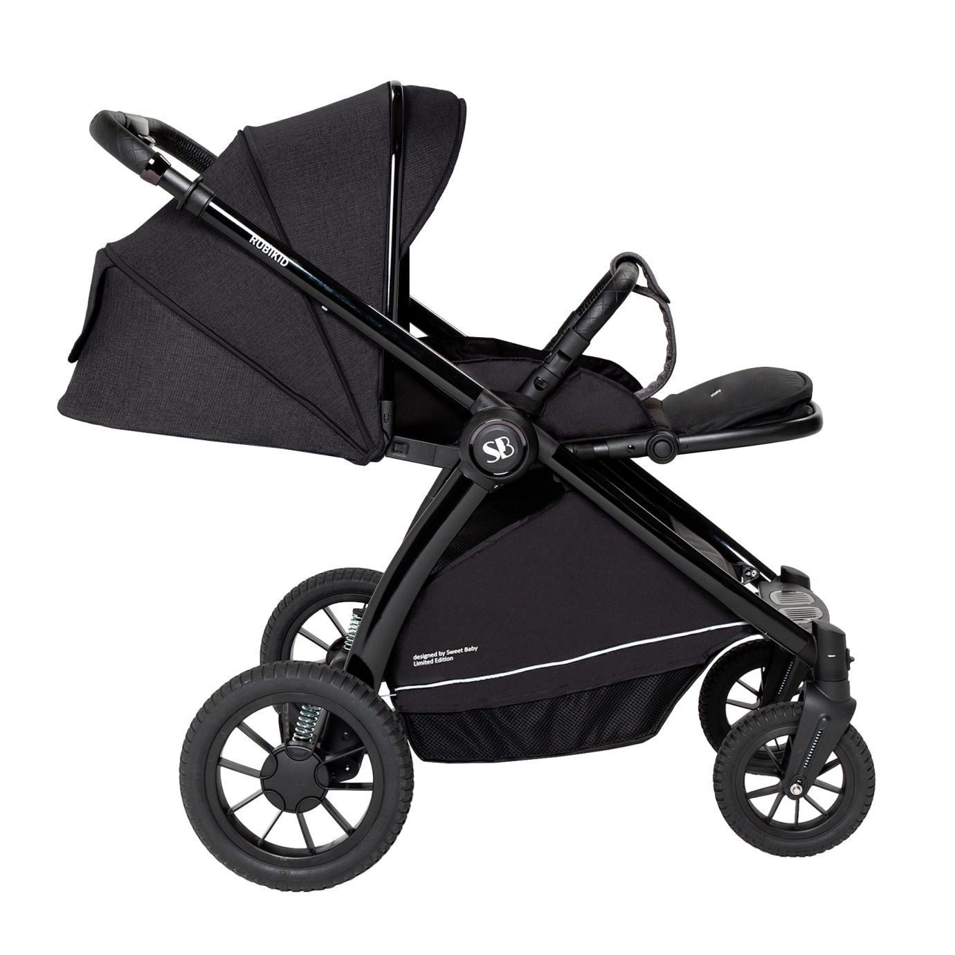 Коляска Sweet Baby Rubikid Black