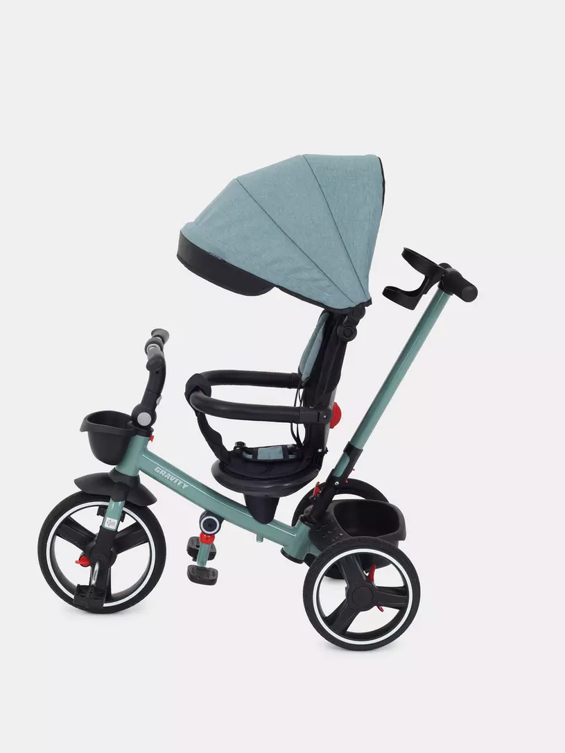Детский трехколесный велосипед Rant Gravity green