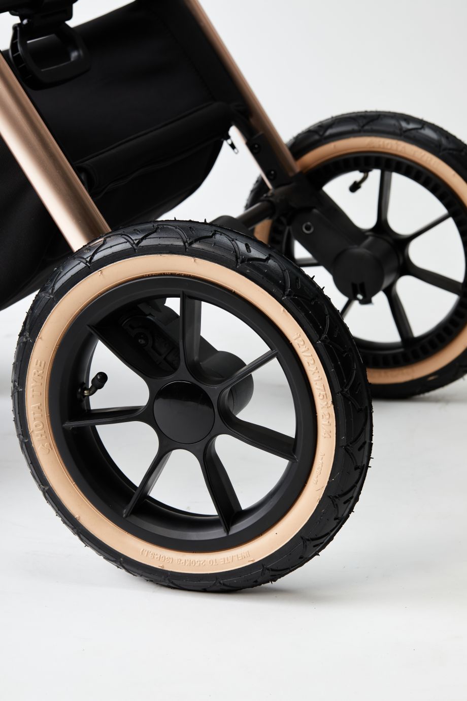 Коляска 2в1 Moon Resea S Rosegold