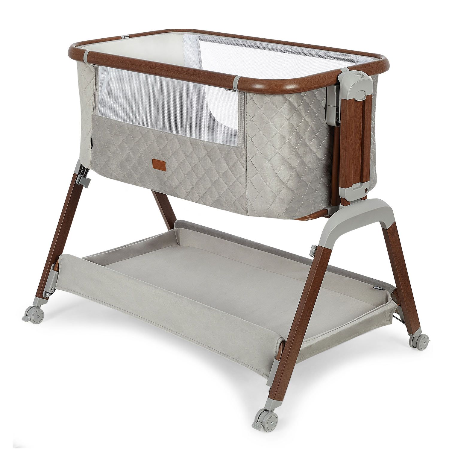 Колыбель Nuovita Accanto Perfetto Grigio