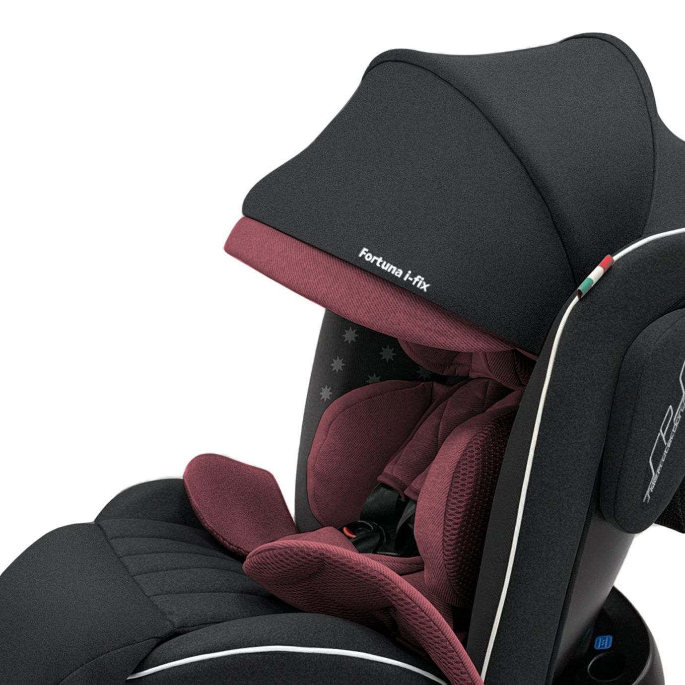 Автокресло группа 0123 (0-36) Fortuna 360 SPS Isofix Wine/Black