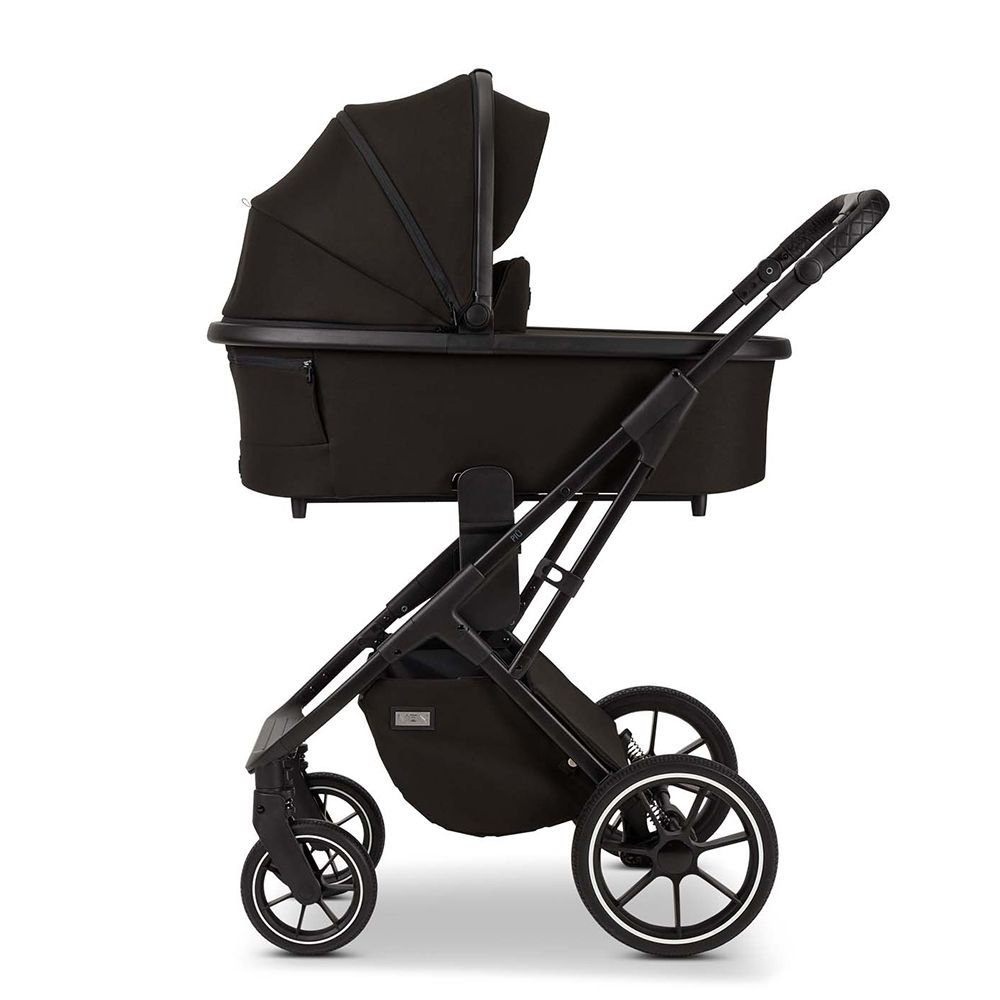 Коляска Moon Piu 2 в 1 Black 2024