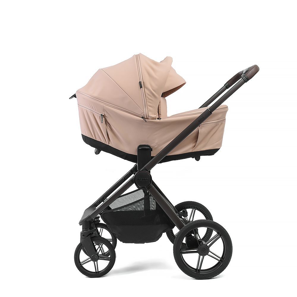 Коляска 2в1 Peppy Soho Rose (рама серо-бежевый)