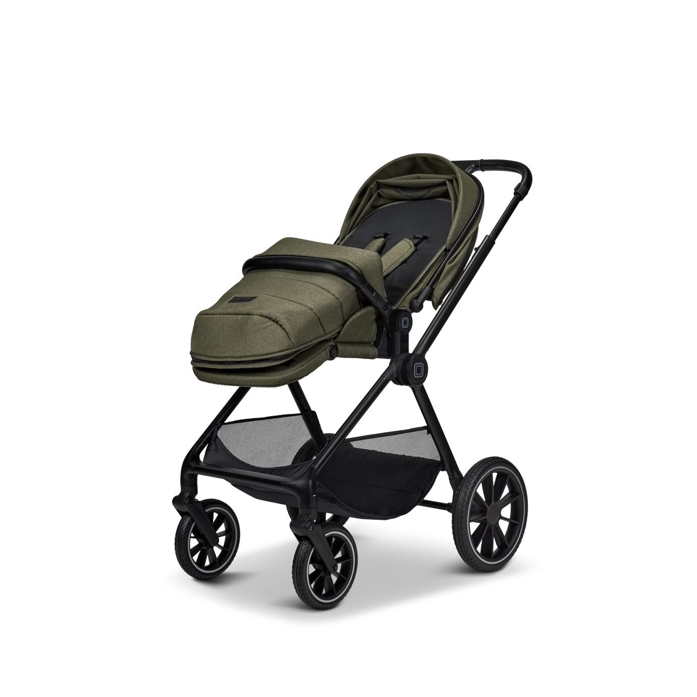 Коляска детская 2в1 Clicc moss/melange 2025