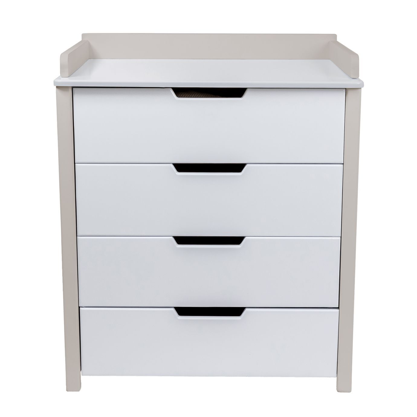 Пеленальный комод Perfetto Белый/Кашемир