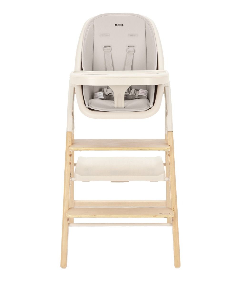 Стульчик для кормления Carrello Ergo, Linen Beige (Бежевый)