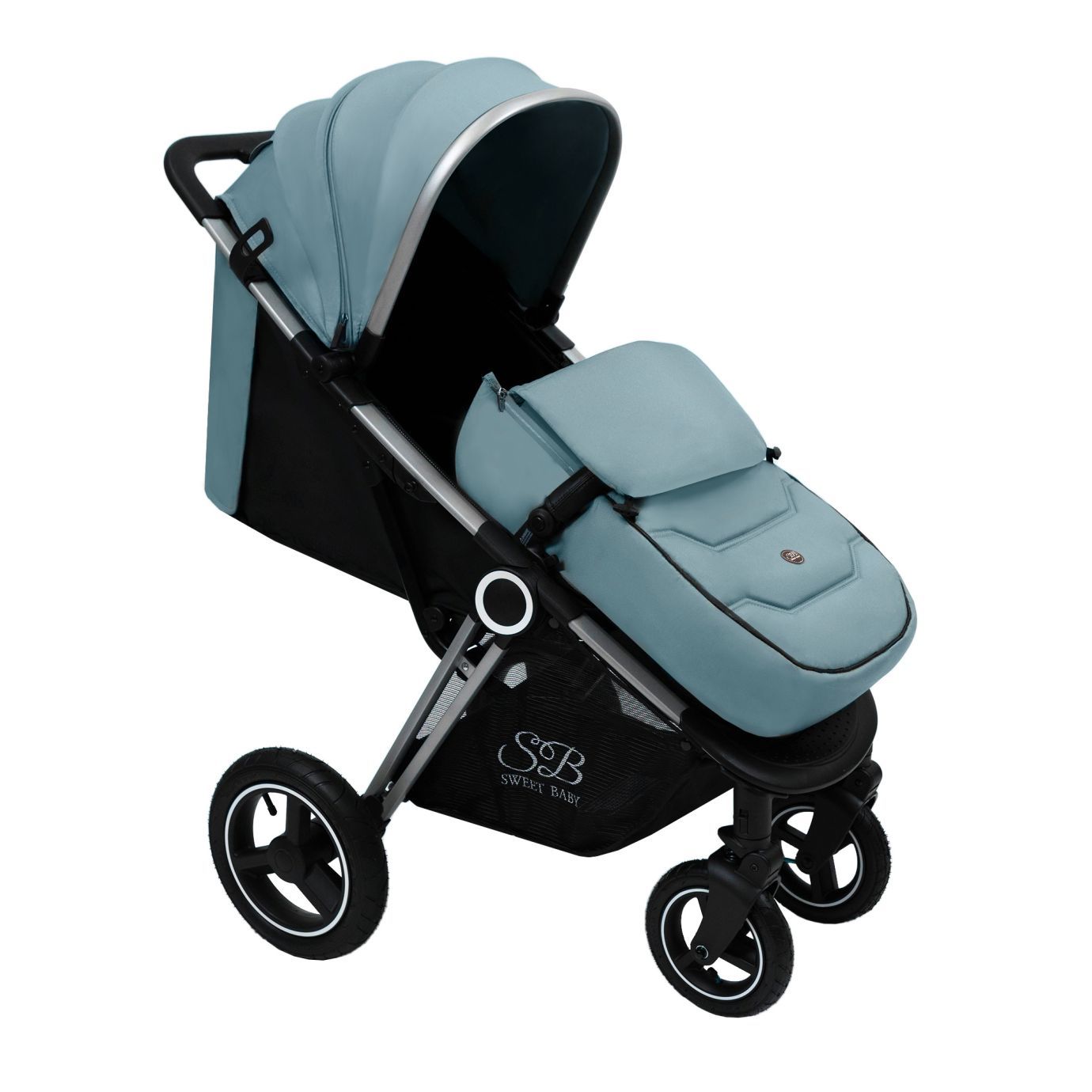 Прогулочная коляска Suburban Compatto Light Green (Air)