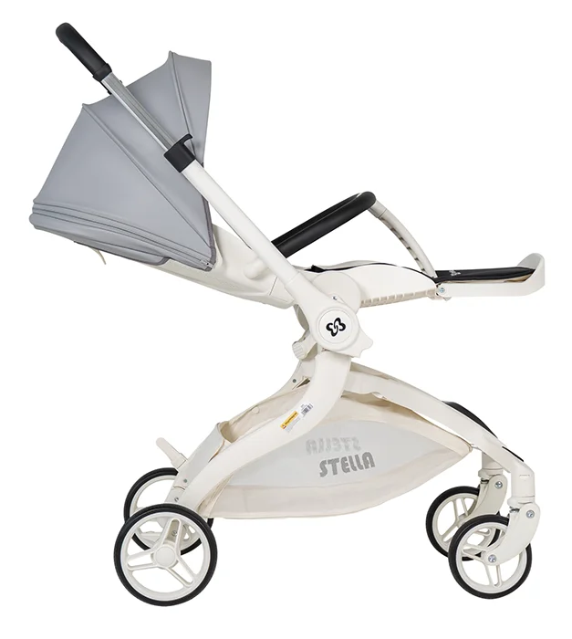 Коляска детская Stella уникальный серый