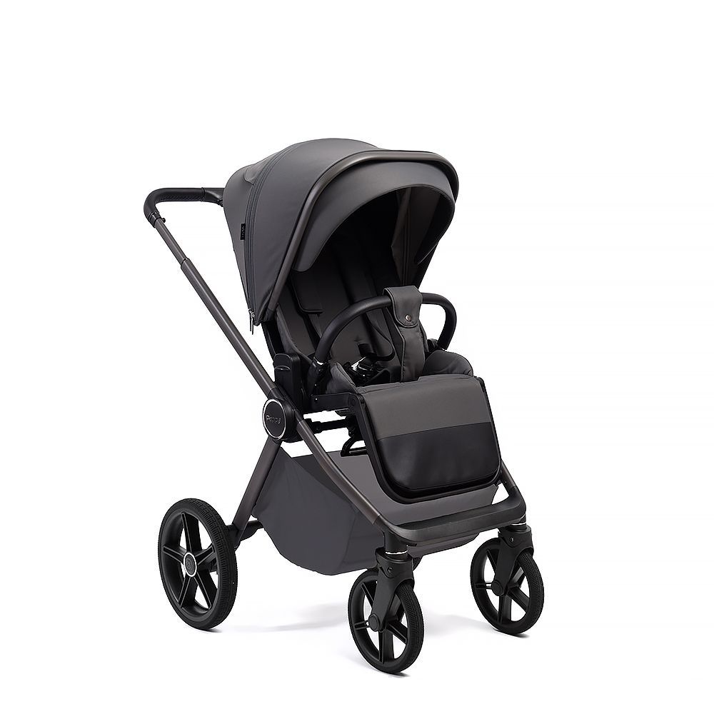 Коляска 2в1 Peppy Monaco Plus Antrazit (рама серая)