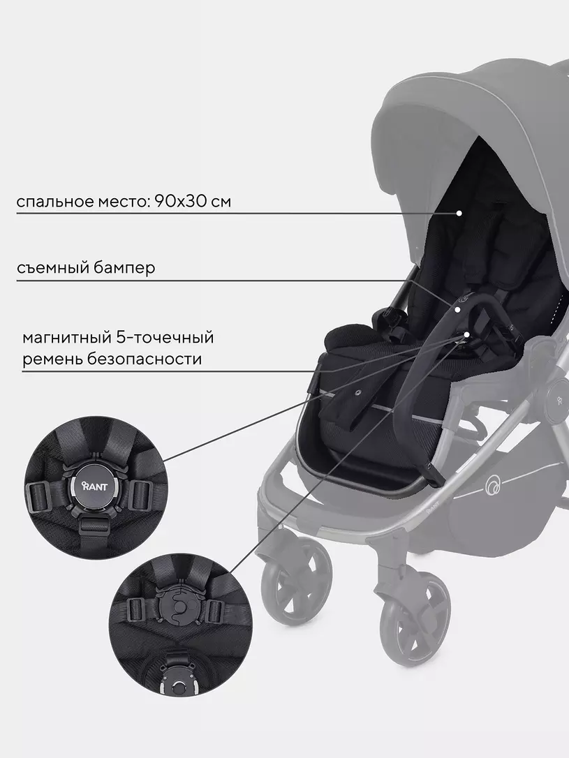 Коляска прогулочная Rant Flex Pro 2023