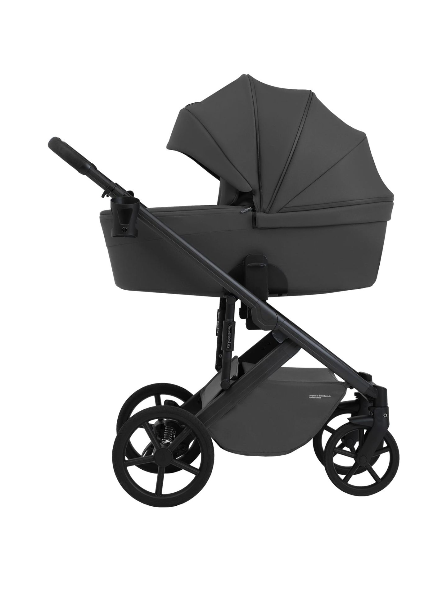 Коляска 2в1 SBL Dolce Dark Grey