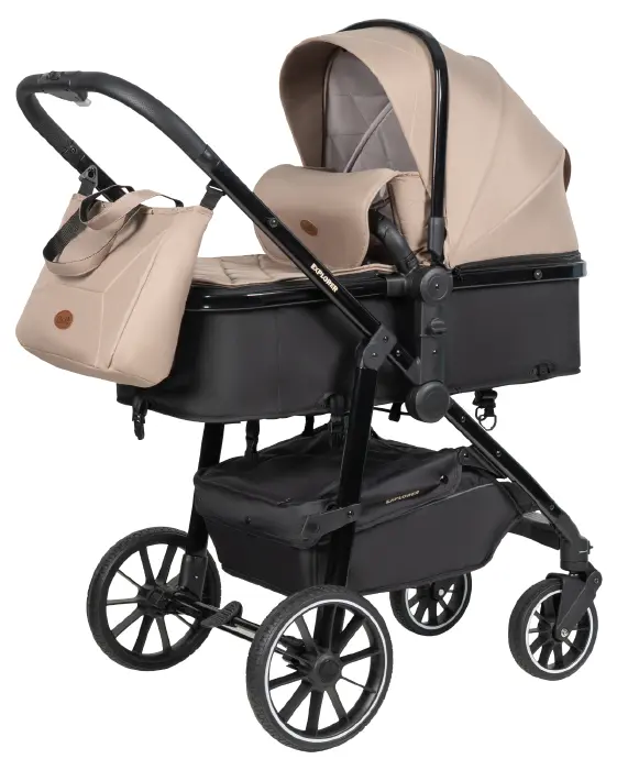 Коляска трансформер EXPLORER бежевый
