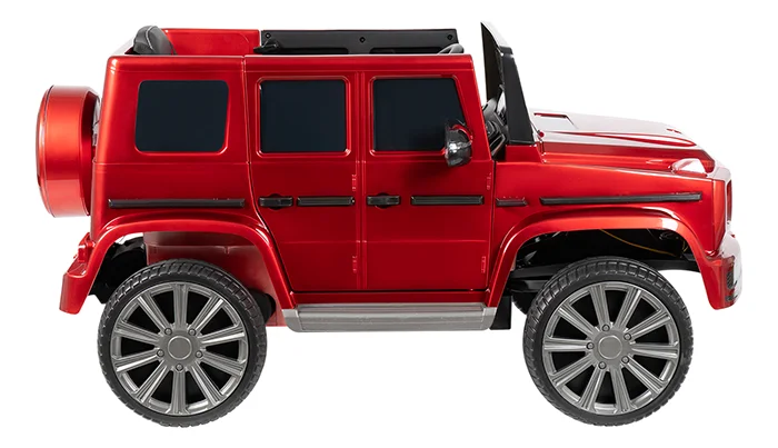 Джип детский электромобиль TR1508 красный металлик