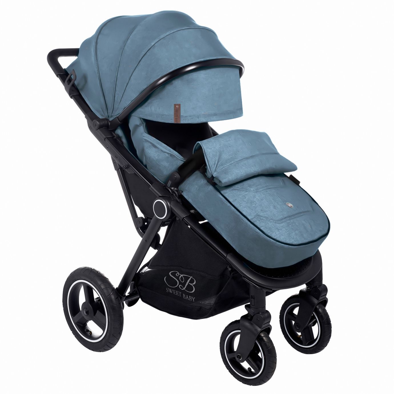 Прогулочная коляска Suburban Compatto Blue (Air)