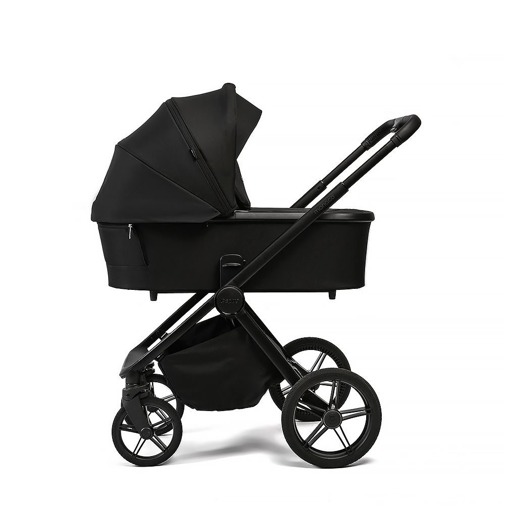 Коляска 2в1 Peppy Monaco Plus Black (рама черная)