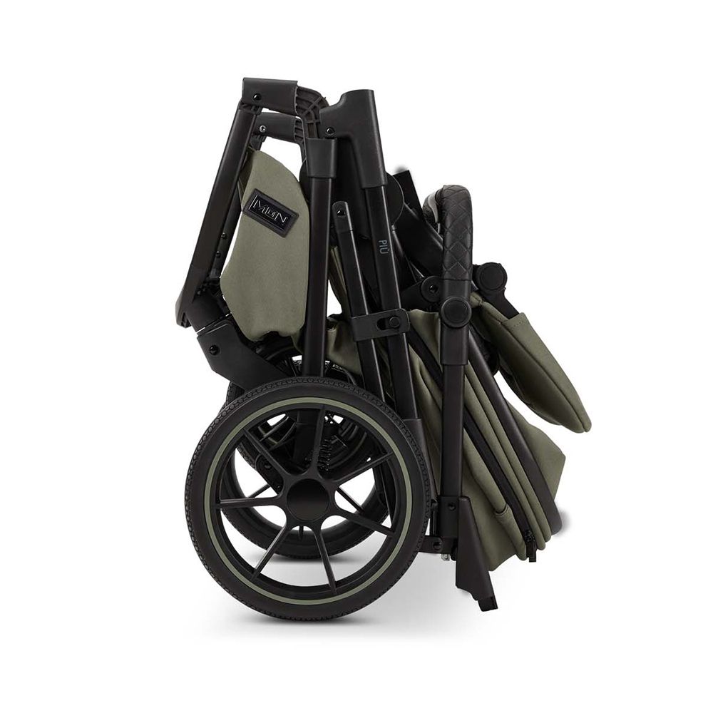 Коляска Moon Piu 2 в 1 Moss Green 2024