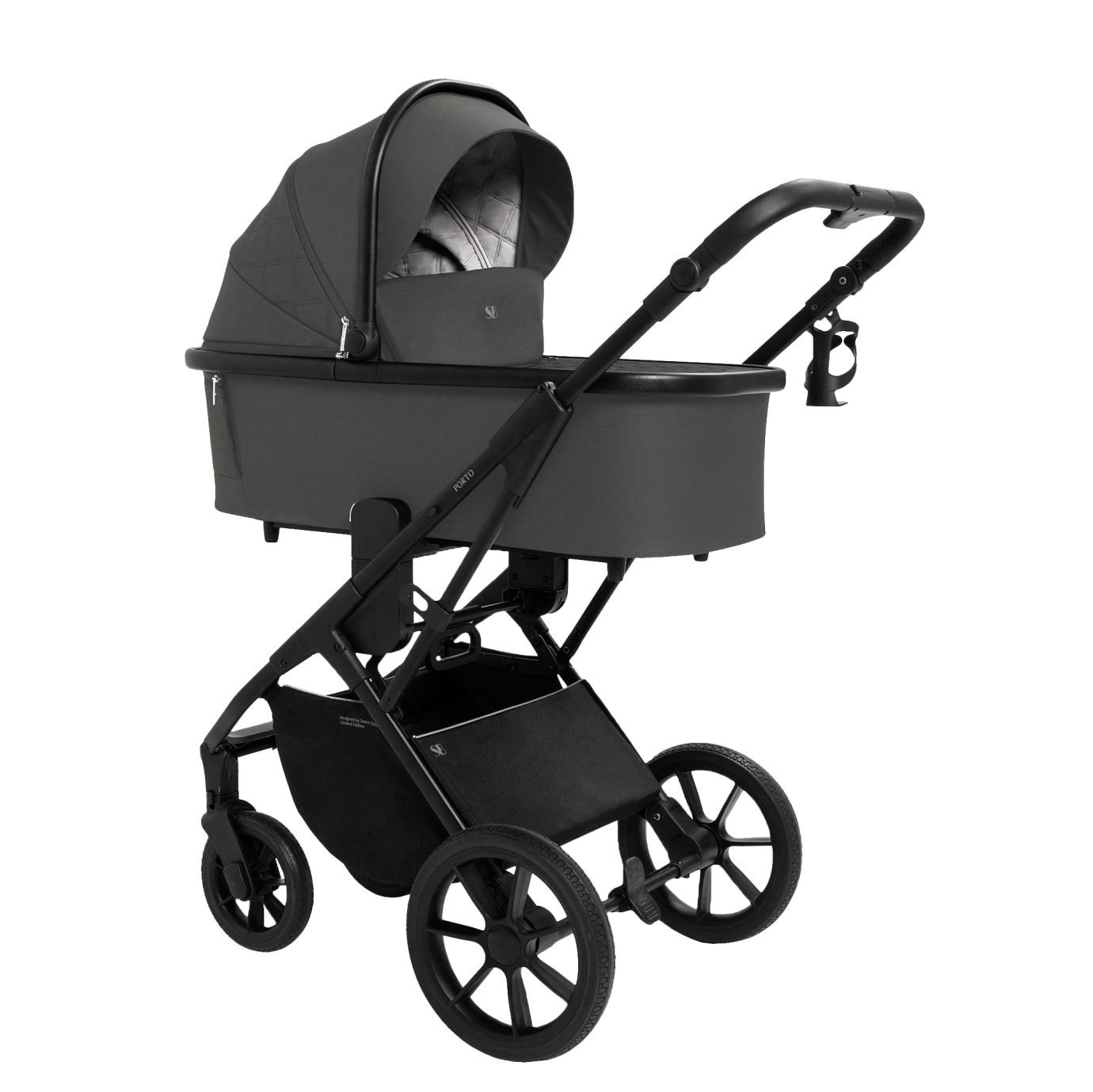 Коляска Sweet Baby Porto Dark Grey
